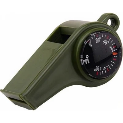 Afbeelding van Johntoy science explorer fluit met kompas en thermometer