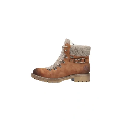 Afbeelding van Rieker Bottes à lacets pour femme Y9131 Marron Taille 40 EU, marron, EU