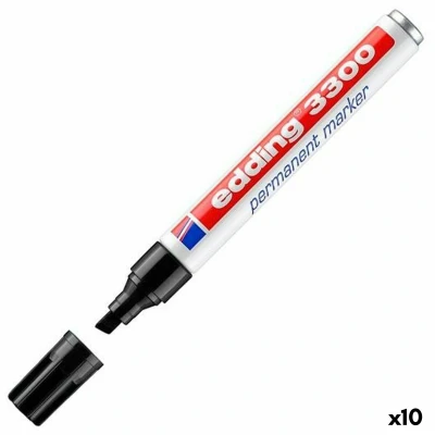 Afbeelding van Viltstift edding 3300 schuin 1 5mm zwart