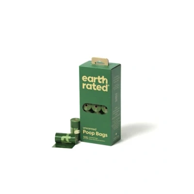 Afbeelding van Earth Rated Poepzakjes Geurloos Gerecycled 21X15 STUKS