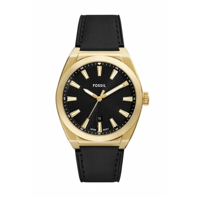 Afbeelding van Fossil Horloge, Heren, Maat: One Size, Black