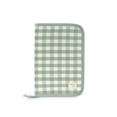Image de Porte documents REMY Walking Mum Vert et blanc rose