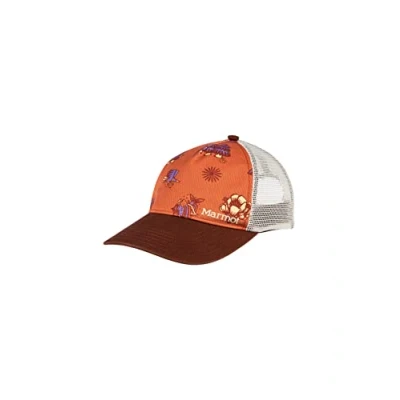 Afbeelding van Marmot Alpine Soft Mesh Trucker Baseball Cap met uv bescherming, verstelbaar, voor outdooractiviteiten, sport en reizen uniseks