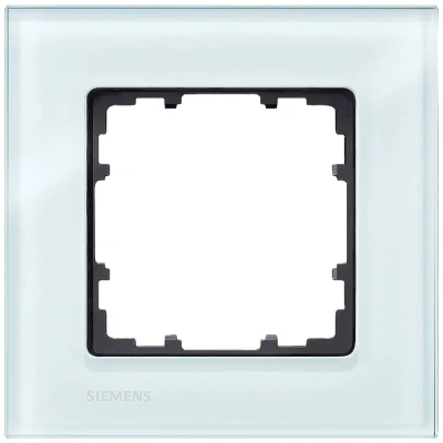 Afbeelding van Siemens 5TG12010 Frame 1 voudig Delta Glas Schakelmateriaal