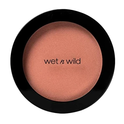 Image de wet &#039;n wild Color Icon Blush, Fard à Joues Transparent Audacieux, avec une Formule de Poudre Pressée Douce Comme Du Velours pour un Éclat Couleur Soyeux d&#039;Apparence Saine, Nuance Mellow Wine