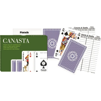 Afbeelding van Canasta kaarten set Piatnik