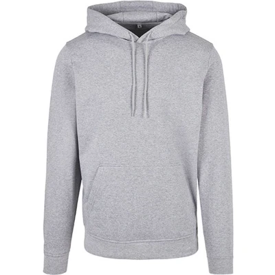 Afbeelding van Unisex Hoodie &#039;Basic&#039; met capuchon Heather Grey XXL