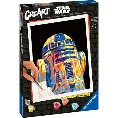 Afbeelding van Ravensburger CreArt Star Wars: R2 D2 Schilderen op nummer voor volwassenen