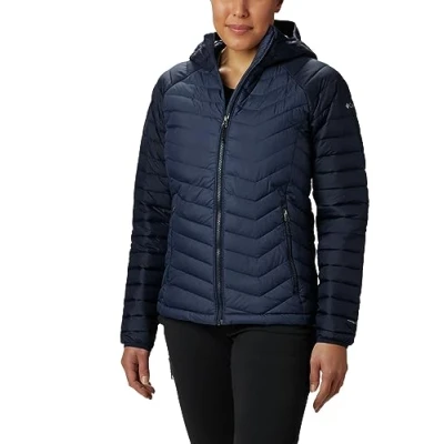 Afbeelding van Columbia Powder LITE Winterjas, Dames, Maat: Small, Nocturnal/dark nocturnal