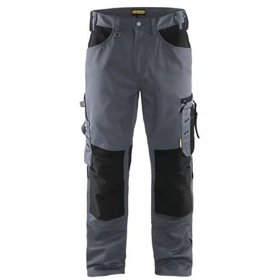 Image de Pantalon artisan sans poche flottante gris/noir
