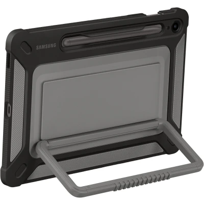 Afbeelding van Samsung Rugged Kunststof Back Cover Grijs Galaxy Tab S9 FE