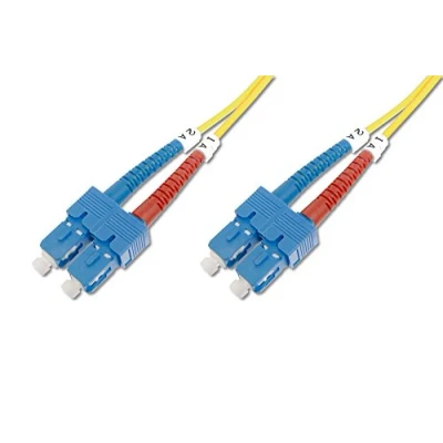 Afbeelding van LWL OS2 Singlemode glasvezel Patchkabel, SC / 1 M Netwerkkabel Computerkabel Kabel