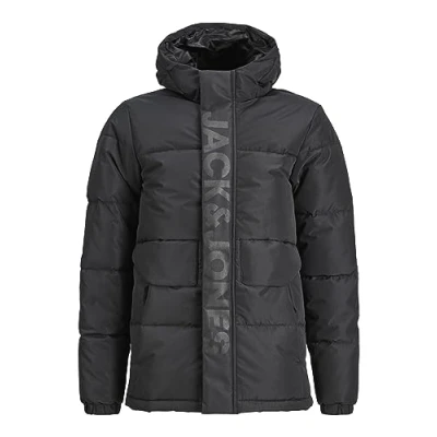 Image de JACK &amp; JONES Veste Jcospeed Puffer Sn Jnr pour garçon, Noir, 152