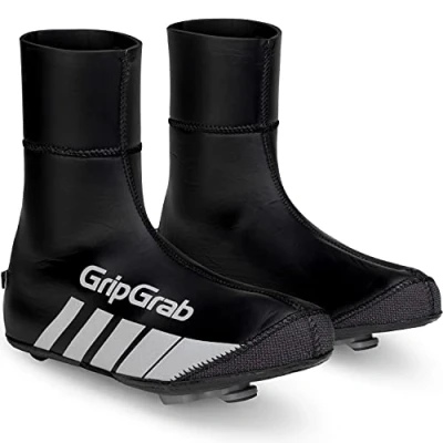 Afbeelding van GripGrab RaceThermo Waterproof Winter Wielren Overschoenen Zwart Unisex Maat L
