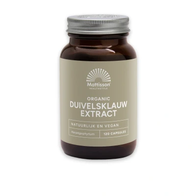 Afbeelding van Mattisson Vegan Duivelsklauw extract 120 capsules