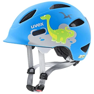 Afbeelding van uvex oyo style, Fietshelm Unisex Jeugd, dino blue mat, 45 50 cm