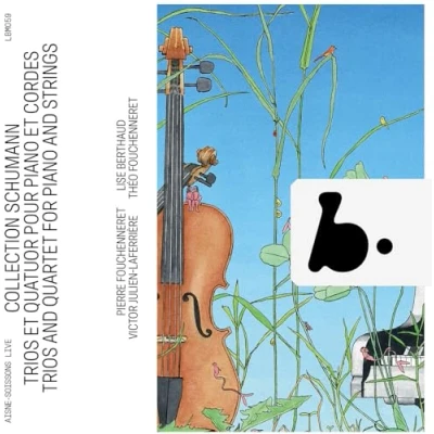 Afbeelding van Pierre Fouchenneret, Théo Lise Berthaud Schumann Collection Trios And Quartet For Piano (2 CD)