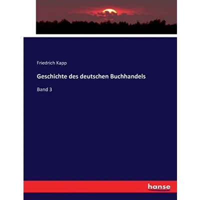 Afbeelding van Geschichte des deutschen Buchhandels