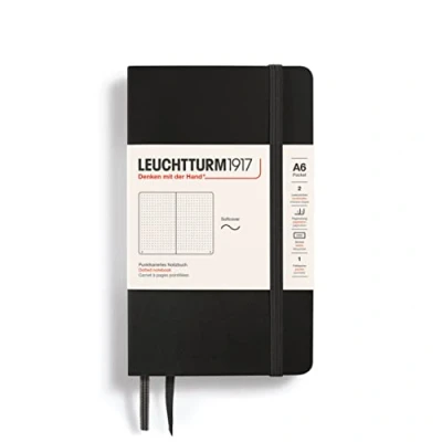 Afbeelding van Notes Pocket Leuchtturm1917 w kropki czarny 311346