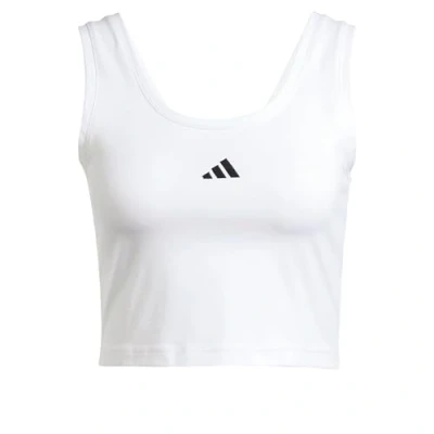 Afbeelding van adidas Sportswear Essentials Small LOGO Lifestyle Top, Dames, Maat: XS, White/black