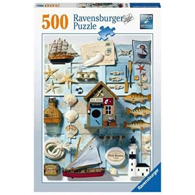 Afbeelding van Ravensburger puzzel Maritiem flair Legpuzzel 500 stukjes