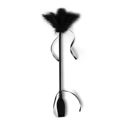 Afbeelding van Secret Play Black Duster And Riding Crop