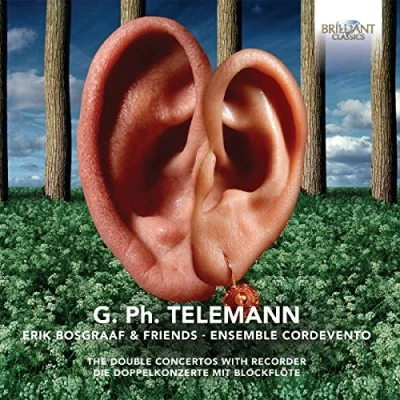Afbeelding van Erik Bosgraaf Telemann: The Double Concertos With Recorder (CD)