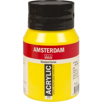 Afbeelding van Amsterdam Standard Series Acrylverf Pot 500 ml Primairgeel 275
