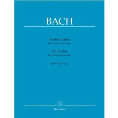 Afbeelding van Sechs Suiten für Violoncello BWV 1007 1012