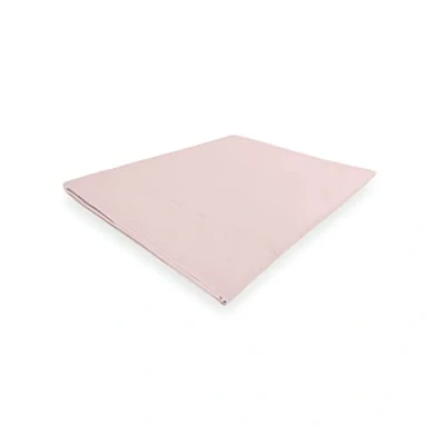 Image de Drap plat en coton percale 240x300 cm camille rose, par songe de