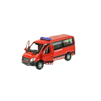 Afbeelding van Welly Mercedes Sprinter brandweer elektronisch speelgoed, 21660Z, meerkleurig