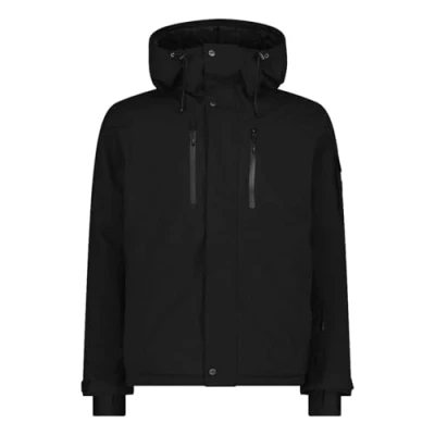 Afbeelding van CMP MAN Jacket FIX HOOD Ski jas, Heren, Maat: 54, Nero