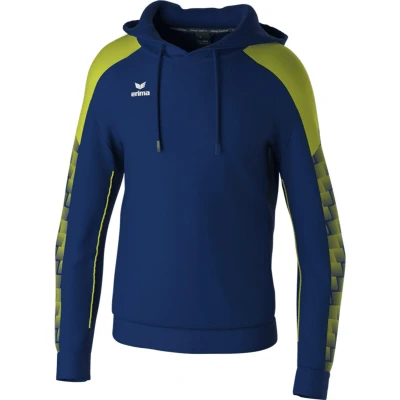 Afbeelding van Erima Evo Star Sweatshirt Met Capuchon Kinderen Marine / Geel Maat: 140