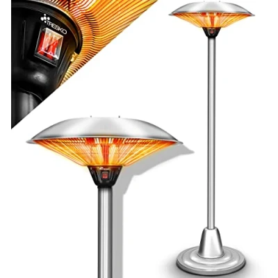 Afbeelding van TRESKO heater 2500W infrarood terrasverwarmer
