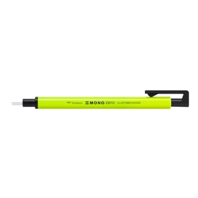 Afbeelding van Tombow gumvulpotlood rond maat 2,3mm neon geel gum