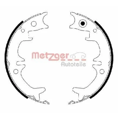 Afbeelding van METZGER MG 220 Handrem Achteras links, rechts