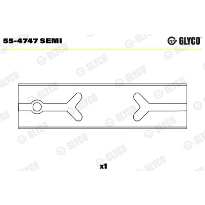 Afbeelding van GLYCO 55 4747 SEMI Penbus