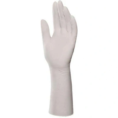 Image de Gants usage unique nitrile longue manchette Solo 999 Mapa