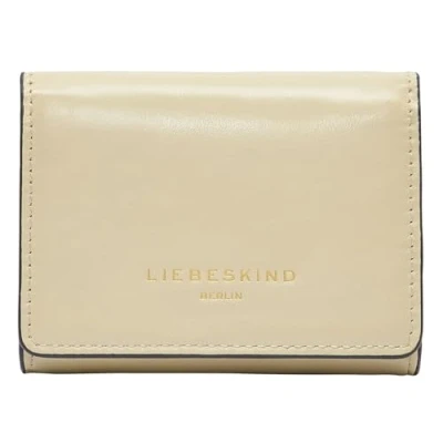 Afbeelding van LIEBESKIND BERLIN Portemonnee Aissa Louisa Paper Touch Crinkle Wallet Vintage Linen Beige