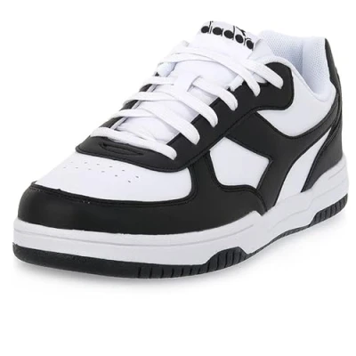 Afbeelding van Diadora Raptor Unisex Sneakers laag, Maat: 37, White/black Pu