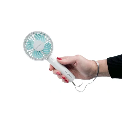 Afbeelding van Stylies Lacerta Handventilator Blauw