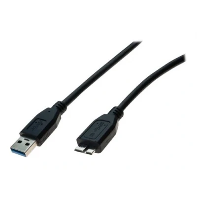 Afbeelding van exertis Connect USB kabel type A (M) naar micro B 3.0 3 m zwart