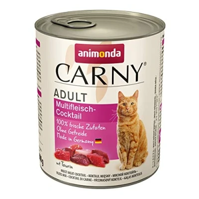 Afbeelding van Animonda Kat in blik Carny Adult 6x800g Multi Vlees Cocktail