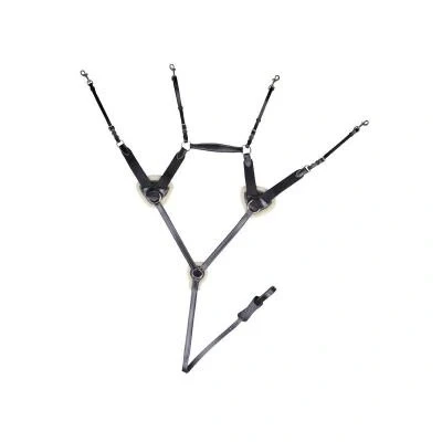 Image de Collier de chasse cinq points Noir Cheval