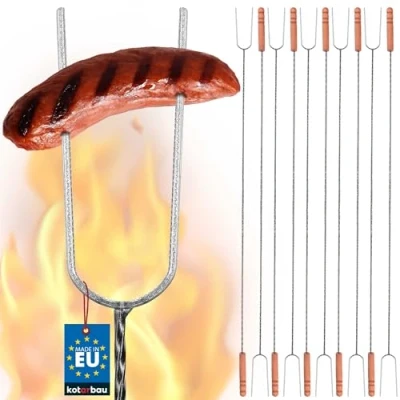 Afbeelding van KOTARBAU® 10 stuks barbecuespiesen 120 cm