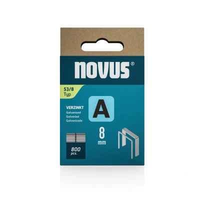 Afbeelding van Novus Niet met fijne draad A 53/8mm (800 stuks)