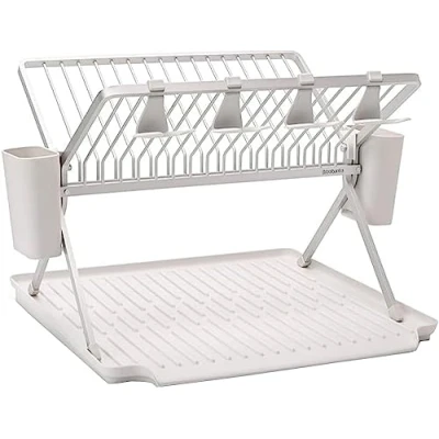Afbeelding van Brabantia SinkSide Inklapbaar Afdruiprek 42 X 51 Cm Lichtgrijs