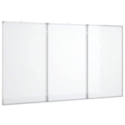 Afbeelding van Whiteboard magnetisch inklapbaar 180x100x1,7 cm aluminium