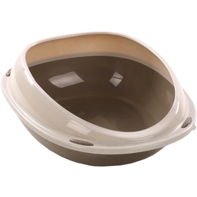 Afbeelding van Flamingo Jota Kattenbak Katten Taupe S 35,5x45x15,5cm 1st 137332