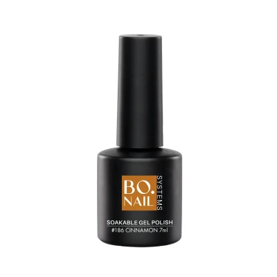 Afbeelding van BO.NAIL SYSTEMS BO Soakable Gel Polish #186 Cinnamon 7ml